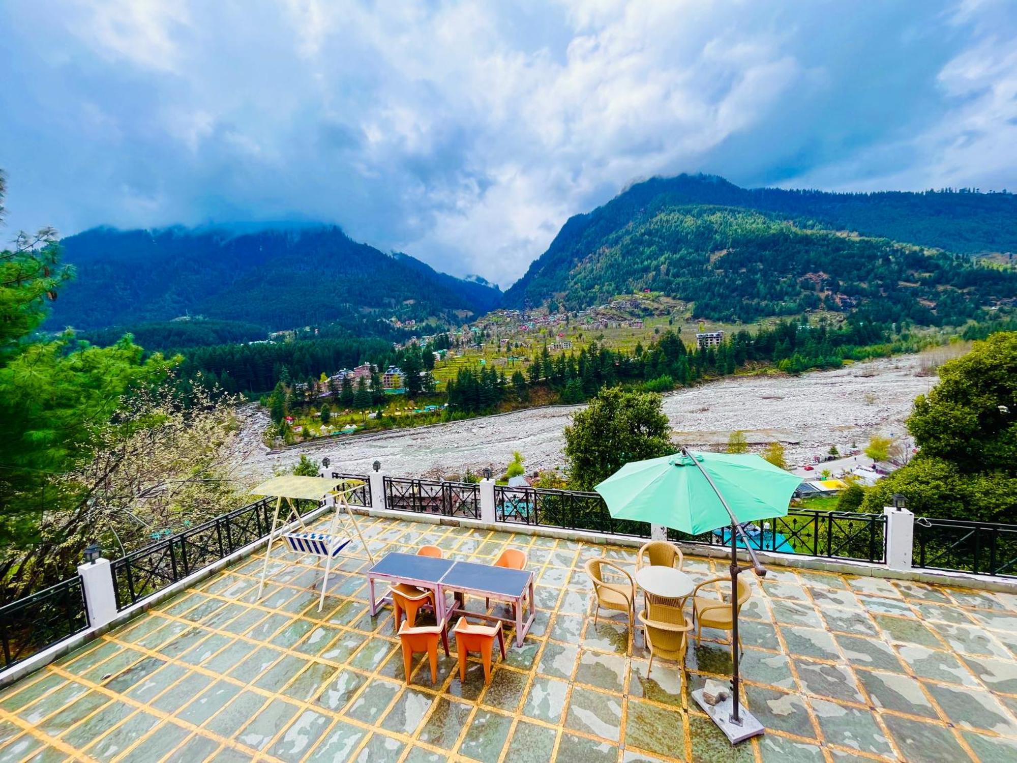 The Hollywood Vibes - #Riverview #Premium Rooms #Prime Location #Most Awarded #Parking #Top Rated #Open Terrace #Best Selling Hotel In Manali Eksteriør bilde